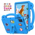 thumbnail image 1 of Dteck for Onn 10.1 inch Tablet Case (2024 Model) 100135925, with 14 Dolls DIY Figures Handle Stand, Kids EVA Shockproof Cover for Walmart Onn 10.1" Tablet 2024,Skyblue, 1 of 9