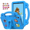 thumbnail image 1 of Dteck for Onn 8 inch Tablet Case (2024 Model) 100135923, with 14 Dolls DIY Figures Handle Stand, Kids EVA Shockproof Cover for Walmart Onn 8" Tablet Gen 4 2024,Skyblue, 1 of 8