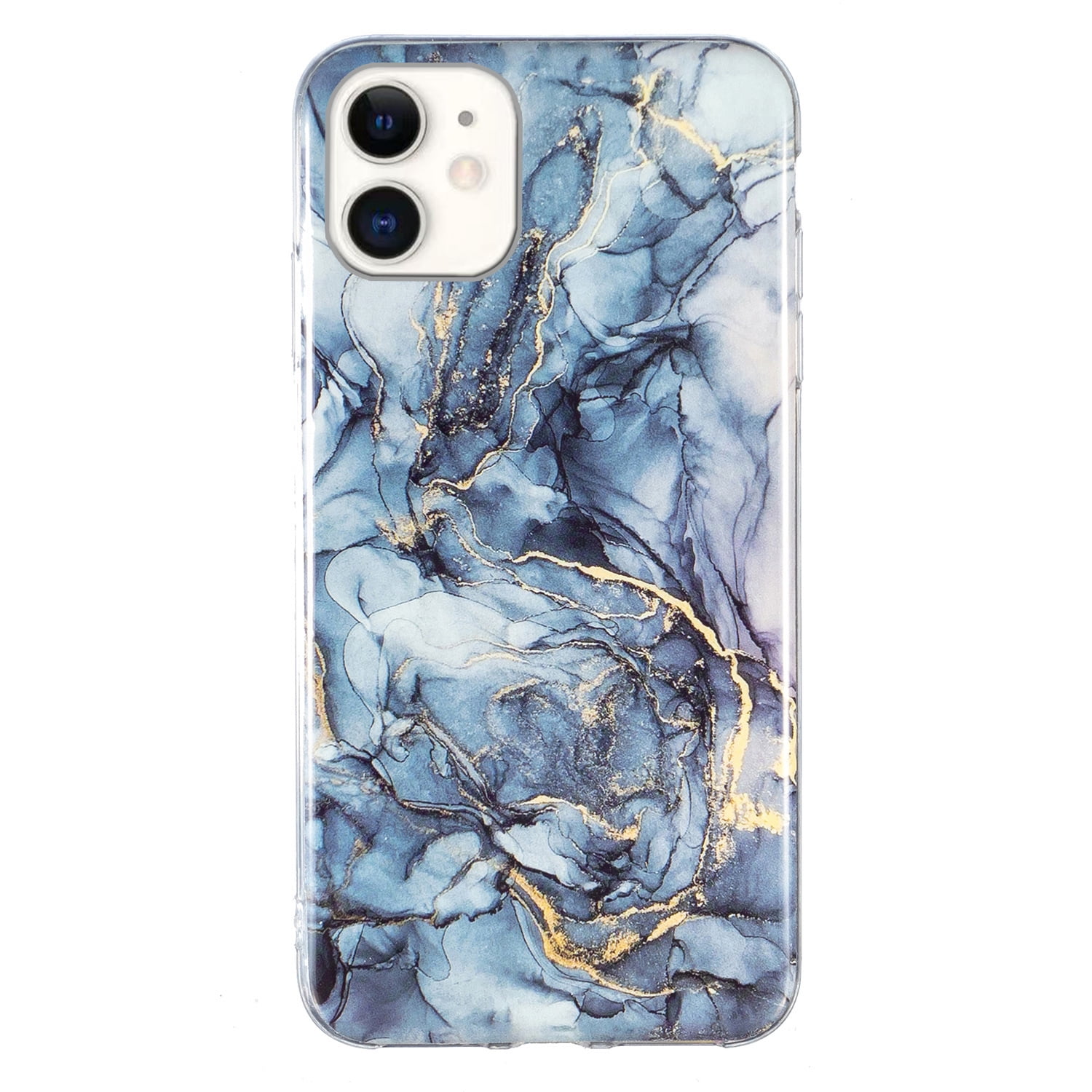 Dteck Phone Case for Apple iPhone 11 inch,Marble Stone Design