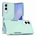 thumbnail image 1 of Dteck Phone Case for Samsung Galaxy S25 Edge, Shockproof Rugged PC Hard Shell Protection TPU Soft Shell Cushioning for Samsung Galaxy S25 Edge 5G Non-Slip Double Layer Protection Cover, Mint, 1 of 5