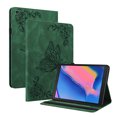 thumbnail image 1 of Dteck Protective Case for Galaxy Tab A 8.0 inch Case 2019 Release Model T290 T295 T297, Slim Fit PU Leather Built-in Multi-Angle Stand Wallet Folio Cover with Card Holder,Green, 1 of 6