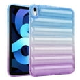 thumbnail image 1 of Dteck Puffy Case for iPad Air 4th Generation 10.9 Inch, Gradient Glitter Anti-Scratch Down Jacket Soft 3D Protective Shockproof Case for iPad Air 4,Blue Purple, 1 of 6