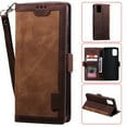 thumbnail image 1 of Dteck Retro Wallet Case For Samsung Galaxy A71 4G (6.7 inches),Magnetic Leather Cards Holder Case With Strap Kickstand Shockproof Rubber Hybrid Cover,Brown, 1 of 5