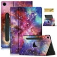 thumbnail image 1 of Dteck Rotating Case for Samsung Galaxy Tab A9 Plus Case 11 Inch 2023, Premium PU Leather Rotating Stand Cover with Pencil Holder for Galaxy Tab A9+ Tablet SM-X210/X216/X218,Galaxy, 1 of 6