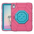 thumbnail image 1 of Dteck Rugged Case for iPad 11-inch (A16) 2025/ iPad 10th Generation 10.9-inch 2022,Heavy Duty 3-Layer Protection Case Shockproof Hand Grip Kickstand Cover for iPad 10th/11th Gen,Rose+Blue, 1 of 4