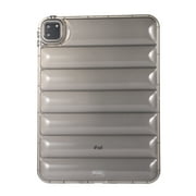 Dteck Rugged Case For iPad 11-inch (A16) 2025 /iPad 10th Generation 10.9 inch,Shockproof Silicone Armor Back Case Lightweight Shell Cover For iPad 10th/11th Gen,Gray