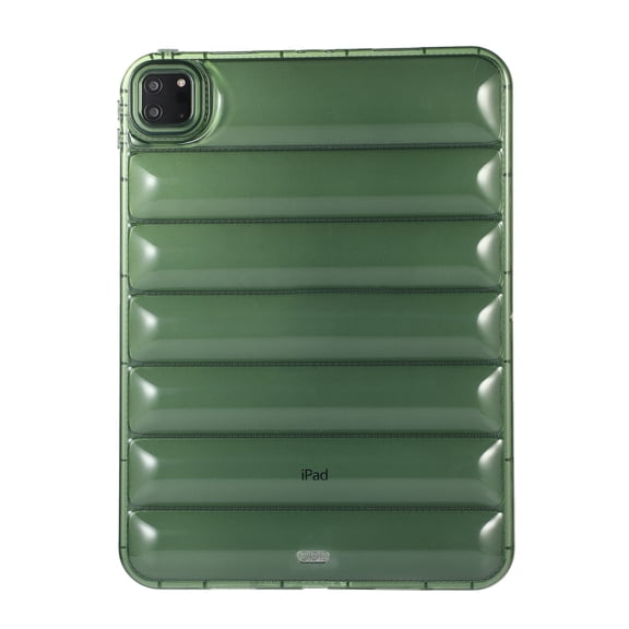 Dteck Rugged Case For iPad Pro 11 inch 4th 3rd 2nd Gen,Shockproof Silicone Armor Back Case Lightweight Shell Cover For iPad Pro 11" 2022/2021/2020/2018,Green