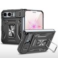 Dteck Rugged Protective Case with 360° Rotating Ring Stand for Apple ...