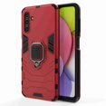 thumbnail image 1 of Dteck Samsung A13 5G Case,Galaxy A13 5G Cover Military Grade Shockproof Heavy Duty Phone Case Drop Protective with Magnetic Ring Kickstand Rugged Ring Stand Case, Red, 1 of 4