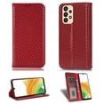 thumbnail image 1 of Dteck Samsung A33 Case 5G, Galaxy A33 Wallet Case, Slim Luxury Magnetic Premium PU Leather Credit ID Card Pocket Stand Holder Flip Phone Cover For Samsung Galaxy A33 5G, Winered, 1 of 12