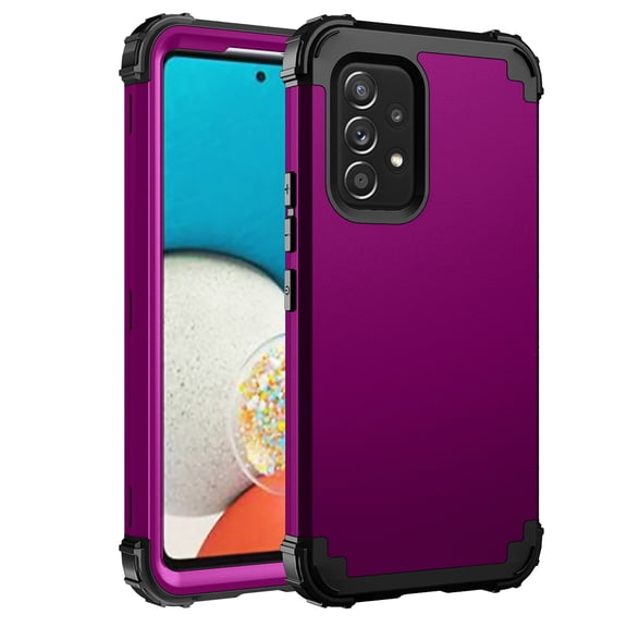Dteck for Samsung A53 5G Case, Military Grade Heavy Duty Defender Samsung Galaxy A53 Phone Case