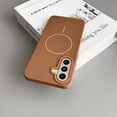 thumbnail image 1 of Dteck for Samsung Galaxy A05 Case,Compatible with MagSafe Accessory, Matte Ultra Thin Soft TPU Rubber Military Grade Drop Protection Slim Fit Shockproof Phone Case, Brown, 1 of 6