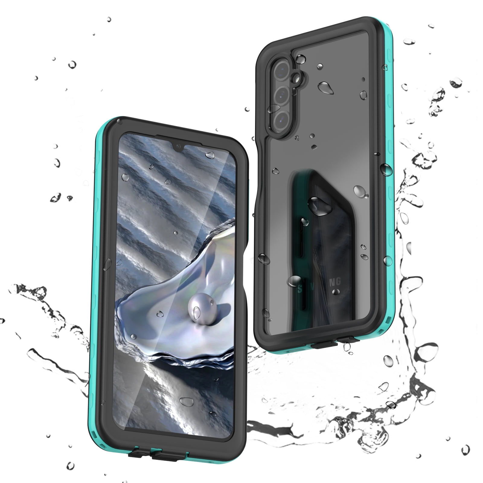 Dteck for Samsung Galaxy A14 5G Waterproof Case with Built-in Screen  Protector, Rugged Full Body Underwater Dustproof Shockproof Drop Proof  Protective