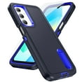 thumbnail image 1 of Dteck for Samsung Galaxy A16 5G Phone Case with Screen Protector Glass, Heavy Duty Military Grade Protection Full Body Phone Cover with Kickstand, Deep Blue, 1 of 7