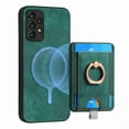 thumbnail image 1 of Dteck for Samsung Galaxy A23 5G Case, 2 in 1 PU Leather Mag Safe Phone Case with Detachable Card Wallet Ring Holder Kickstand for Samsung Galaxy A23 5G/4G,Green, 1 of 9