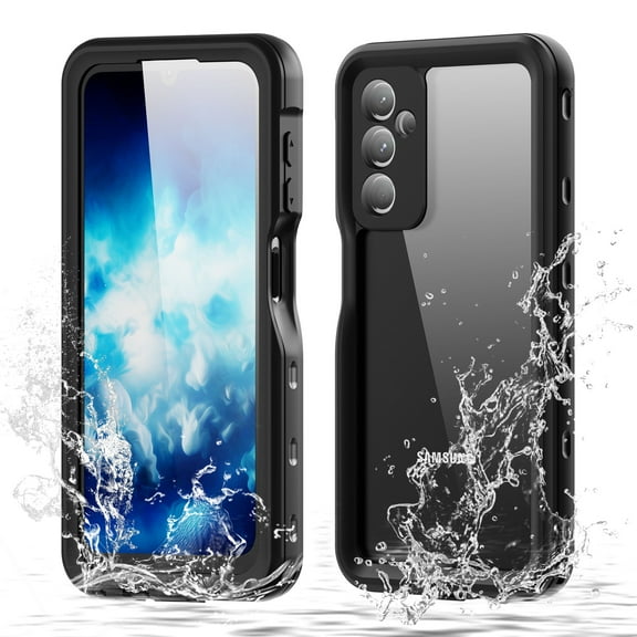 Dteck for Samsung Galaxy A25 5G Phone Case Waterproof, Camera Protection + Screen Protector, Full Body Protective Rugged Shockproof Underwater Waterproof Case for Samsung Galaxy A25 5G