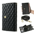 thumbnail image 1 of Dteck for Samsung Galaxy A33 5G Case Wallet for Women Men with Card Holder,Galaxy A33 5G Crossbody Case with Strap Shoulder Lanyard,Zipper Pocket PU Leather Cases for Samsung A33 5G,Black, 1 of 1