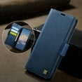 thumbnail image 1 of Dteck for Samsung Galaxy A52 5G Wallet Case, PU Leather Flip Folio Case with Card Holders RFID Blocking Kickstand Shockproof TPU Inner Shell Protective Phone Cover,Blue, 1 of 8