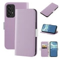 thumbnail image 1 of Dteck for Samsung Galaxy A53 5G 6.5 inch Wallet Case,Candy Color Lychee Texture Leather Magnetic Closure Card Slots Folio Flip Holder Full Protection Phone Cover,Purple, 1 of 10