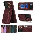 thumbnail image 1 of Dteck for Samsung Galaxy A53 5G Case with Card Holder,RFID Blocking PU Leather Galaxy A53 5G Wallet Case with Ring Kickstand,Magnetic Back Flip Case Slim Phone Cover for Samsung Galaxy A53 5G,Winered, 1 of 8
