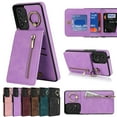 thumbnail image 1 of Dteck for Samsung Galaxy A53 5G Case with Card Holder,RFID Blocking PU Leather Galaxy A53 5G Wallet Case with Ring Kickstand,Magnetic Back Flip Case Slim Phone Cover for Samsung Galaxy A53 5G,Purple, 1 of 8