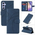 thumbnail image 1 of Dteck for Samsung Galaxy A54 5G Wallet Case, Premium PU Leather Flip Folio Card Holders Kickstand Book Folding Case with Detachable Wrist Strap Shockproof Protective Cover, darkblue, 1 of 2