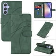thumbnail image 1 of Dteck for Samsung Galaxy A54 5G Wallet Case, Premium PU Leather Flip Folio Card Holders Kickstand Book Folding Case with Detachable Wrist Strap Shockproof Protective Cover, green, 1 of 2
