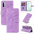 thumbnail image 1 of Dteck for Samsung Galaxy Note 10 Plus Wallet Case, Premium PU Leather Flip Folio Card Holders Kickstand Book Folding Case with Detachable Wrist Strap Shockproof Protective Cover, purple, 1 of 1