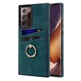 thumbnail image 1 of Dteck for Samsung Galaxy Note 20 Ultra Case with Credit Card Holder Slots & Ring Stand Kickstand PU Leather and Soft TPU Shockproof Slim Fit Protective Phone Cover,Blue, 1 of 8