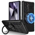 thumbnail image 1 of Dteck for Samsung Galaxy Note20 Ultra Case with Rotating Ring Stand, Compatible with MagSafe, Heavy Duty Magnetic Phone Case for Samsung Galaxy Note20 Ultra 5G,Black, 1 of 9