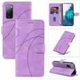 thumbnail image 1 of Dteck for Samsung Galaxy S20 FE Wallet Case, Premium PU Leather Flip Folio Card Holders Kickstand Book Folding Case with Detachable Wrist Strap Shockproof Protective Cover, purple, 1 of 1