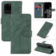 thumbnail image 1 of Dteck for Samsung Galaxy S20 Wallet Case, Premium PU Leather Flip Folio Card Holders Kickstand Book Folding Case with Detachable Wrist Strap Shockproof Protective Cover, green, 1 of 1