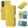 thumbnail image 1 of Dteck for Samsung Galaxy S21 Plus Case, PU Leather Flip Wallet Case with Cart Slot and Kickstand Shockproof Protective Case for Samsung Galaxy S21 Plus 6.7 inch 2021 Ladies Girls Women Men, Yellow, 1 of 9