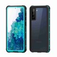 thumbnail image 1 of Dteck For Samsung Galaxy S21 Plus Waterproof Case, Built-in Screen Protector IP68 Underwater Full Body Seal Cover Clear Sound Anti-Scratch Heavy Duty Waterproof Cover, Blue, 1 of 1