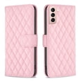thumbnail image 1 of Dteck for Samsung Galaxy S21 Wallet Phone Case with Card Holder Cash Pocket,Luxury Premium Leather Magnetic Flip Holder Kickstand Protective Cover,Pink, 1 of 8