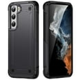 thumbnail image 1 of Dteck for Samsung Galaxy S22 Plus Case with Slide Camera Cover,Military Grade Drop Protection Shockproof Slim Fit Protective Marble Phone Case for S22 Plus 6.6" 2022, Gray, 1 of 7