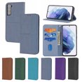 thumbnail image 1 of Dteck for Samsung Galaxy S22 Plus Flip Wallet Case, PU Leather Case with Card Slot Kickstand and Wrist Strap Shockproof Protective Case for S22 Plus 6.6" 2022 Women Men, Grey, 1 of 12