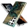 thumbnail image 1 of Dteck for Samsung Galaxy S22 Ultra Case, TPU Painted Elegant Fashion Marble Pattern Durable Shockproof Protective Case for Samsung Galaxy S22 Ultra 6.8" 5G 2022 Ladies Women Girls, Marble Yellow, 1 of 7