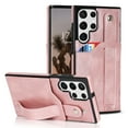 thumbnail image 1 of Dteck for Samsung Galaxy S22 Ultra Wallet Card Case, Shockproof Premium PU Leather Soft TPU Business Cover with Wrist Strap Kickstand Flip Stand Protection Case, rosegold, 1 of 7