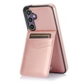 thumbnail image 1 of Dteck for Samsung Galaxy S23 FE Case with Card Holder,PU Leather Magnetic Back Flip Case for Samsung Galaxy S23 FE Wallet Case for Women,Protective Case for Samsung Galaxy S23 FE 5G,Rosegold, 1 of 6