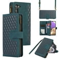 thumbnail image 1 of Dteck for Samsung Galaxy S23 Plus Case 6.6 Inch, Samsung S23+ Plus Wallet Case with 9 Card Slots, PU Leather Magnetic Flip Zipper Purse Wristlet Strap Crossbody Lanyard Kickstand Phone Case,Green, 1 of 9