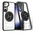 thumbnail image 1 of Dteck for Samsung Galaxy S23 Plus Case, Slim TPU Bumper Built in 360° Rotating Ring Kickstand Case Military Drop Protection Magnetic Mag Safe PC Clear Back Cover for Galaxy S23 Plus,Black, 1 of 7