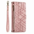 thumbnail image 1 of Dteck for Samsung Galaxy S23 Plus Wallet Case, PU Leather Magnetic Flip Case with Lanyard Strap Wristlet Zipper Card Holder for Samsung Galaxy S23 Plus,Pink, 1 of 7