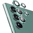 thumbnail image 1 of Dteck for Samsung Galaxy S23 Ultra Camera Lens Protector Accessories Cover Camera Screen Protector Tempered Glass for Samsung Galaxy S23 Ultra Aluminum Edge Metal Case Friendly,Green, 1 of 4