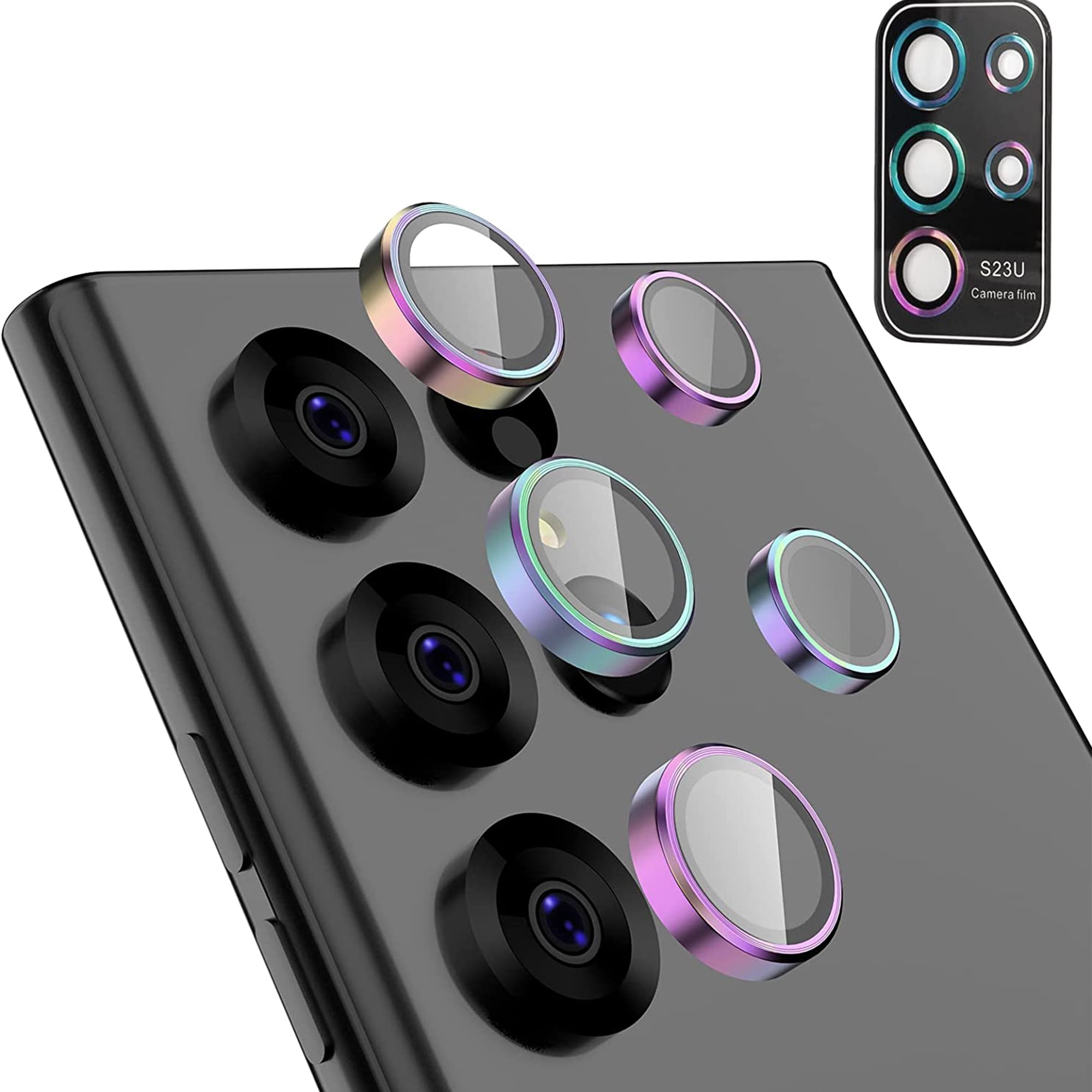 Imak HD Samsung Galaxy S23 Ultra 5G Camera Lens Tempered Glass