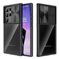 thumbnail image 1 of Dteck for Samsung Galaxy S23 Ultra Case with Camera Protection Slide Cover, Clear Slim Fit Shockproof Protective Camera Cover S23 Ultra Case 6.8 Inch 2023, Black, 1 of 7