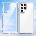 thumbnail image 1 of Dteck for Samsung Galaxy S23 Ultra Case, S23 Ultra Clear Cover, Lightweight Crystal Transparent Back Rubber Bumper Hybrid Shockproof Case for Samsung S23 Ultra 5G,Clear, 1 of 7