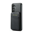 thumbnail image 1 of Dteck for Samsung Galaxy S24 FE Case Magnetic with Detachable Card Holder Wallet, Compatible with MagSafe, Premium RFID Blocking PU Leather Slim Shockproof Case for Galaxy S24 FE 5G,Black, 1 of 7