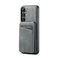 thumbnail image 1 of Dteck for Samsung Galaxy S24 FE Case Magnetic with Detachable Card Holder Wallet, Compatible with MagSafe, Premium RFID Blocking PU Leather Slim Shockproof Case for Galaxy S24 FE 5G,Gray, 1 of 7