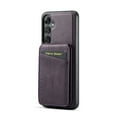 thumbnail image 1 of Dteck for Samsung Galaxy S24 FE Case Magnetic with Detachable Card Holder Wallet, Compatible with MagSafe, Premium RFID Blocking PU Leather Slim Shockproof Case for Galaxy S24 FE 5G,Purple, 1 of 7